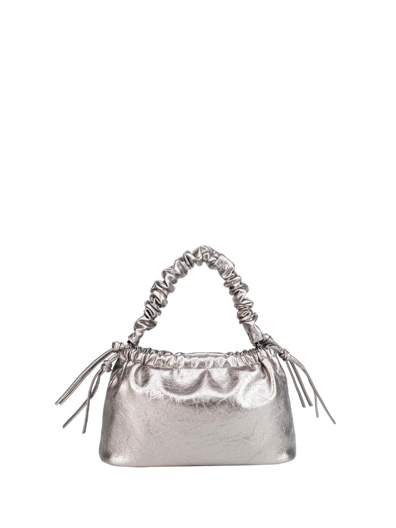 Arcadia Shiny structure metallic grey - Ferent Bags 