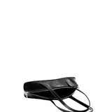 Arco Black creased leather