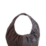 Agnes nubuck chocolate