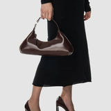 Amberette Honey mahogany semi patent leather