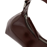 Amberette Honey mahogany semi patent leather