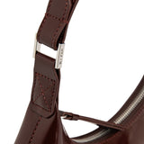 Amberette Honey mahogany semi patent leather