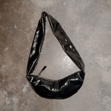 Banana bag XS crushed patent black
