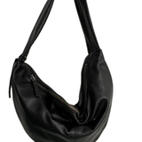 Banana bag XL crushed patent black