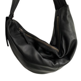 Banana bag XL crushed patent black