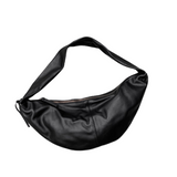 Banana bag XL crushed patent black