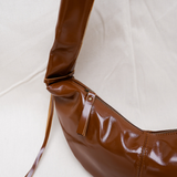 Banana bag XS glossy brown - Ferent Bags 