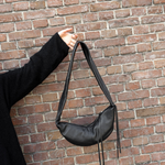 Banana bag XS grained black - Ferent Bags 