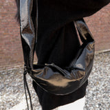 Banana bag XS crushed patent black - Ferent Bags 