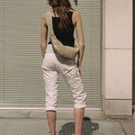 Banana bag XS crushed patent sand - Ferent Bags 