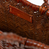 Basket saddle brown