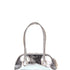 Bessette shoulder silver crinkle - Ferent Bags 