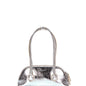 Bessette shoulder silver crinkle - Ferent Bags 