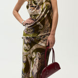 Bessette shoulder wine glossy plain