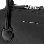 Bessette shoulder black crinkle - Ferent Bags 