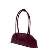 Bessette shoulder wine glossy plain