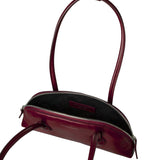 Bessette shoulder wine glossy plain