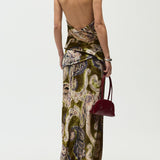 Bessette shoulder wine glossy plain