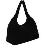 Big Dandy Braided suede black w. gold