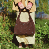 Big Dandy Rivet Suede chocolate