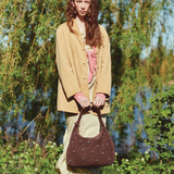 Big Dandy Rivet Suede chocolate