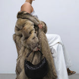 Salerno shoulder bag Marlin dark brown