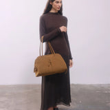 Brooklyn Bag suede brown