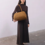 Brooklyn Bag suede brown