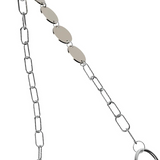 Ch Steel + metal combined chain + silver case