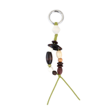 Stones green small charm