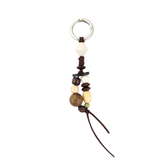 Stones brown small charm