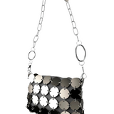 Ch Acero + cadena combinada metal + funda gris - Ferent Bags 