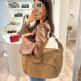 City Hobo NS capuccino suede