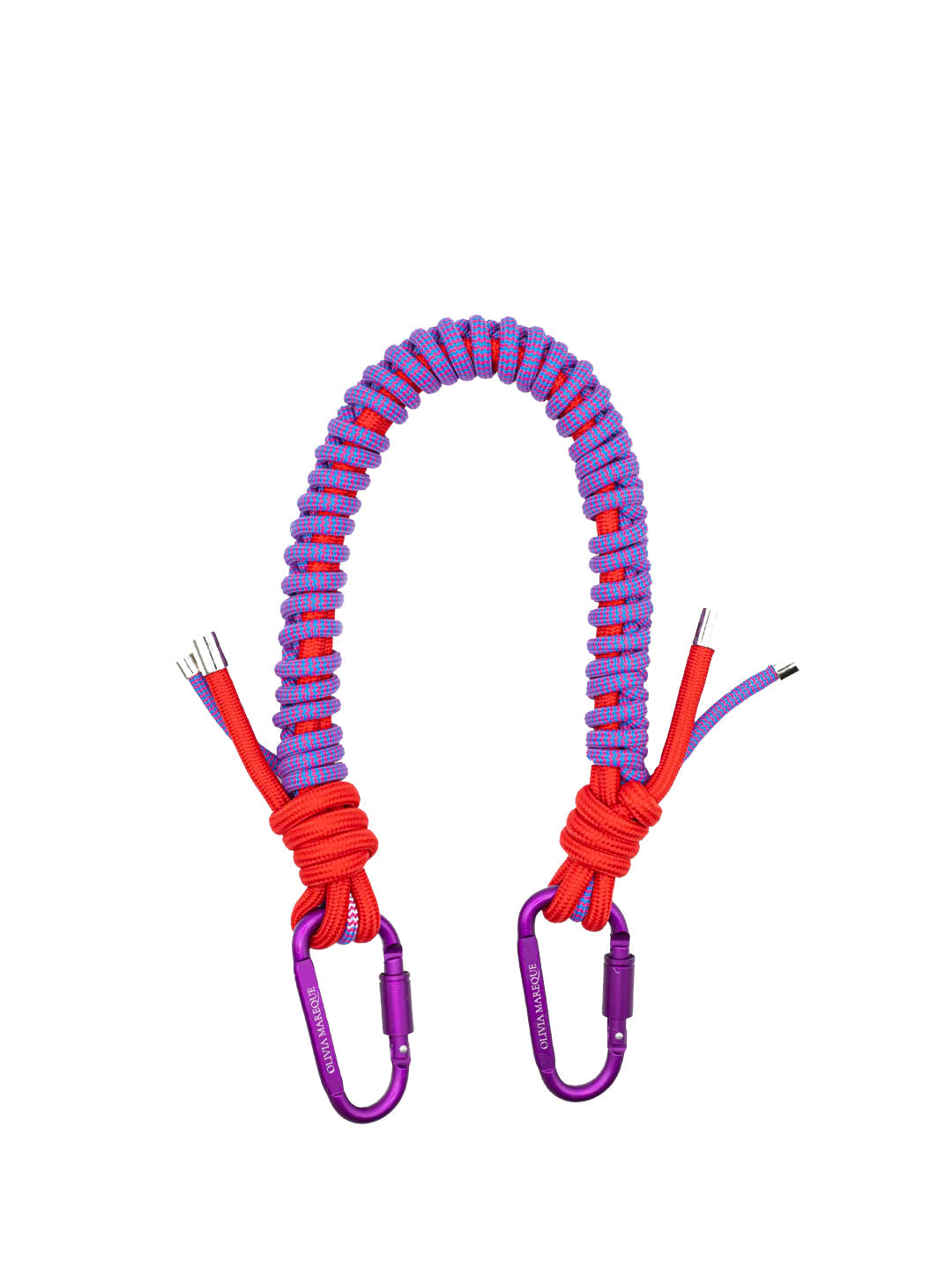 Correa nylon lila - Ferent Bags 