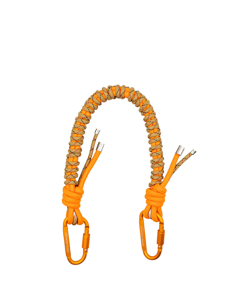 Orange nylon strap