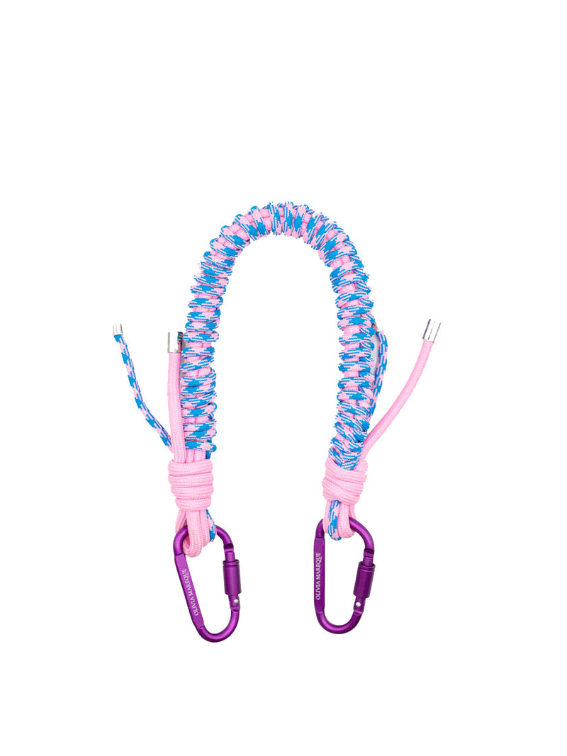 Pink nylon strap