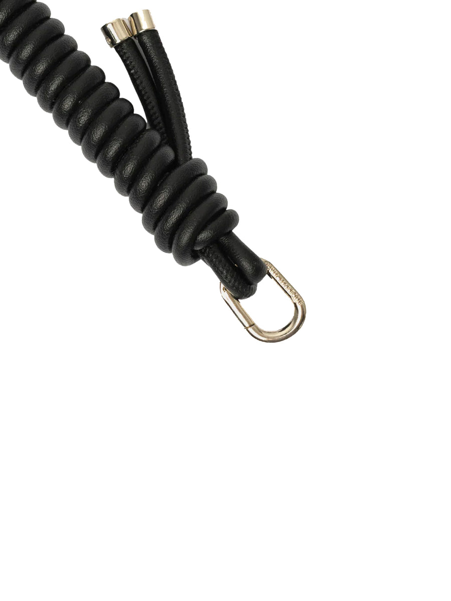 black curly strap