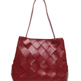 Chiara Braided Florence maroon w. Gold