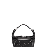 City Hobo micro black washed nappa