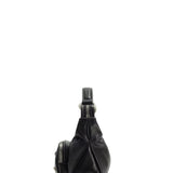 City Hobo micro black washed nappa