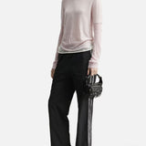 City Hobo micro black washed nappa