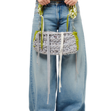 Copenhague bag lima y gris - Ferent Bags 