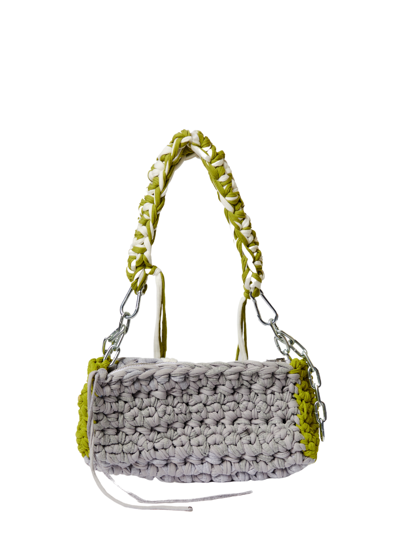 Copenhague bag lima y gris - Ferent Bags 