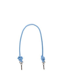 Sky blue knotted strap