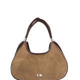 Dolly camel suede bag
