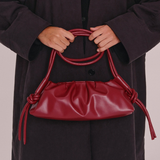 Dumpling Bag cherry red