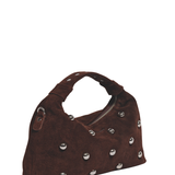 Dandy Rivet Suede Chocolate