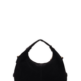Dandy Fringe Suede Black w. Gold