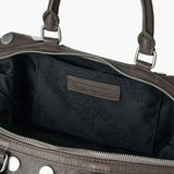 Dumpling stud mini taupe washed nappa