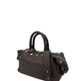 Dumpling stud mini taupe washed nappa